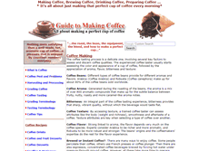 Tablet Screenshot of making-coffee.com